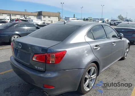 2012 Lexus Is 250 z USA, uszkodzony, nr VIN JTHBF5C23C5184275